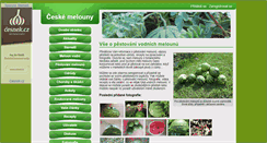 Desktop Screenshot of ceske-melouny.cz